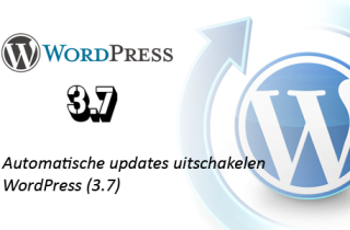 automatische updates uitschakelen wordpress