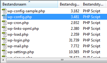 automatische updates uitschakelen wp-config bestand
