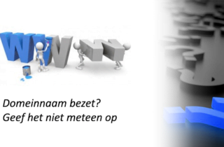 Domeinnaam bezet? Geef het niet meteen op