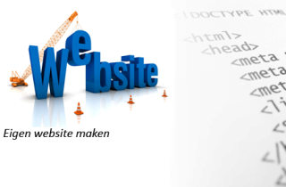 eigen website maken