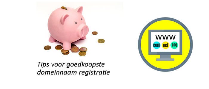 goedkoopste domeinnaam registratie