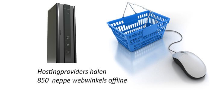 Hostingproviders halen 850 neppe webwinkels offline