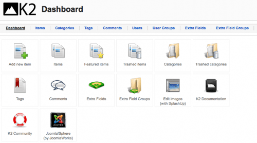 Joomla Extensions K2