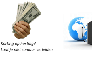 korting op hosting