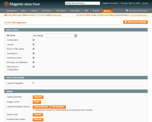 magento seo cache