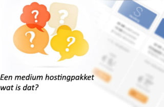 Medium Webhosting Pakket