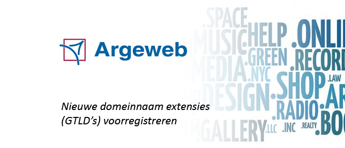 nieuwe domeinnaam extensies