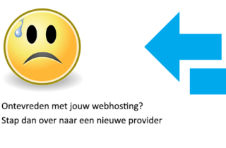 overstappen hosting provider