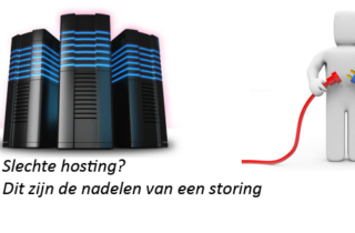Slechte hosting? Dit zijn de nadelen van een storing
