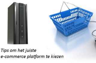 E-commerce platform kiezen