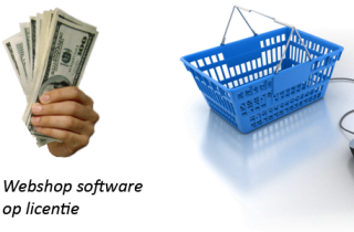 webshop software op licentie