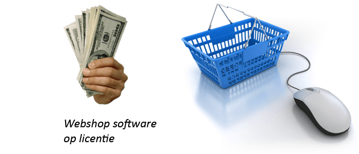 webshop software op licentie