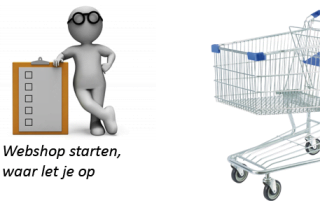 webshop starten