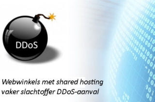 Webwinkels met shared hosting vaker slachtoffer DDoS-aanval